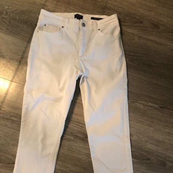 Jones New York SOHO Ankle Jeans – White – Size 4 - Picture 4 of 4